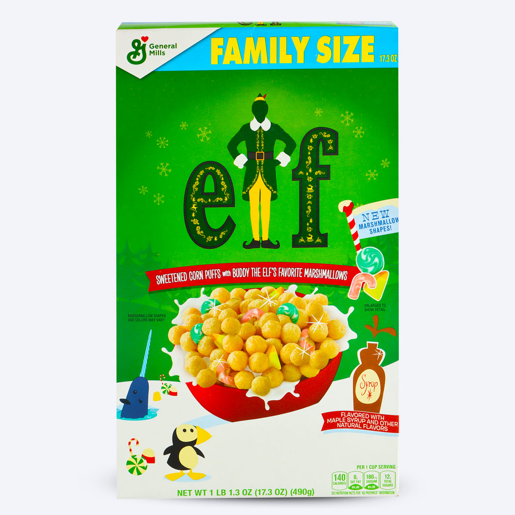 Sweetened Corn Puffs with Marshmallows Family Size