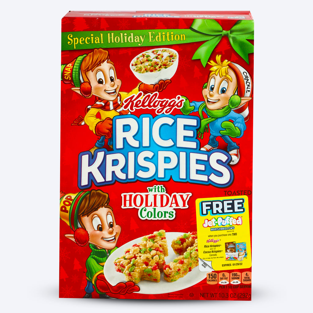 Rice Krispies With Holiday Colors