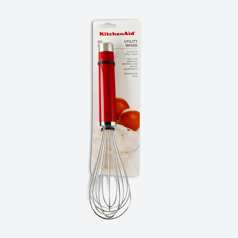 Utility Whisk in Red